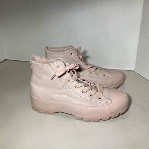 Converse CTAS Hi Lugged Mauve Monochrome Women's Platform Sneakers Size 8 - Picture 11 of 11